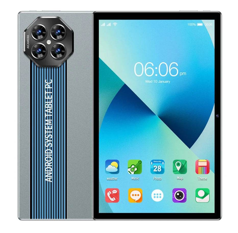 New 10.1 Inch Android Tablet Pc Google Play Octa Core Dual Cameras Dual SIM 3G Phone Call Wifi Tablets 4GB RAM 64GB ROM - Price Value Store