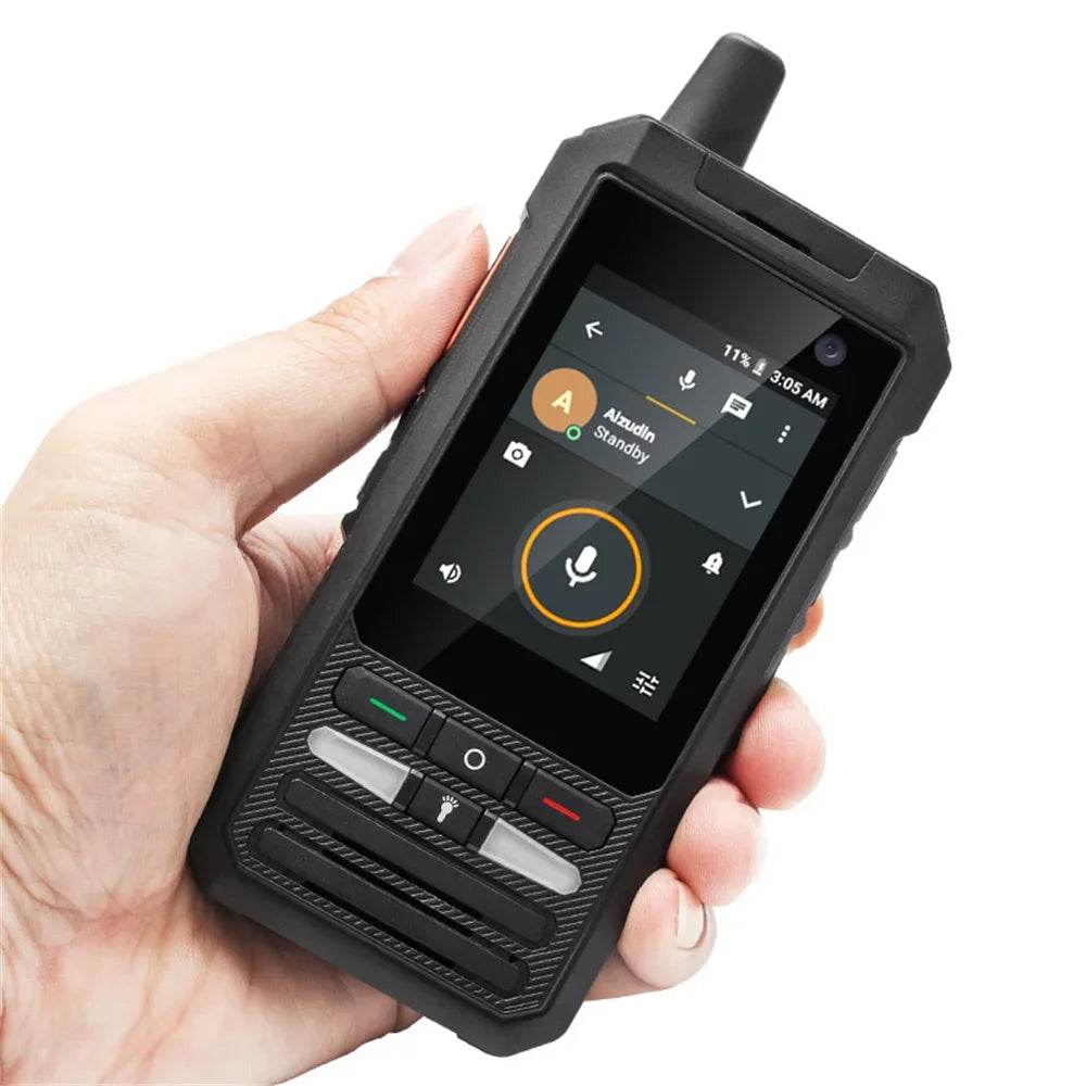 UNIWA F80S POC Walkie Talkie 4G Rugged Phone Spreadtrum Quad Core 1GB+8GB 5300mAh Battery 2.4Inch 1.4GHz Android 10 Mobile Phone - Price Value Store