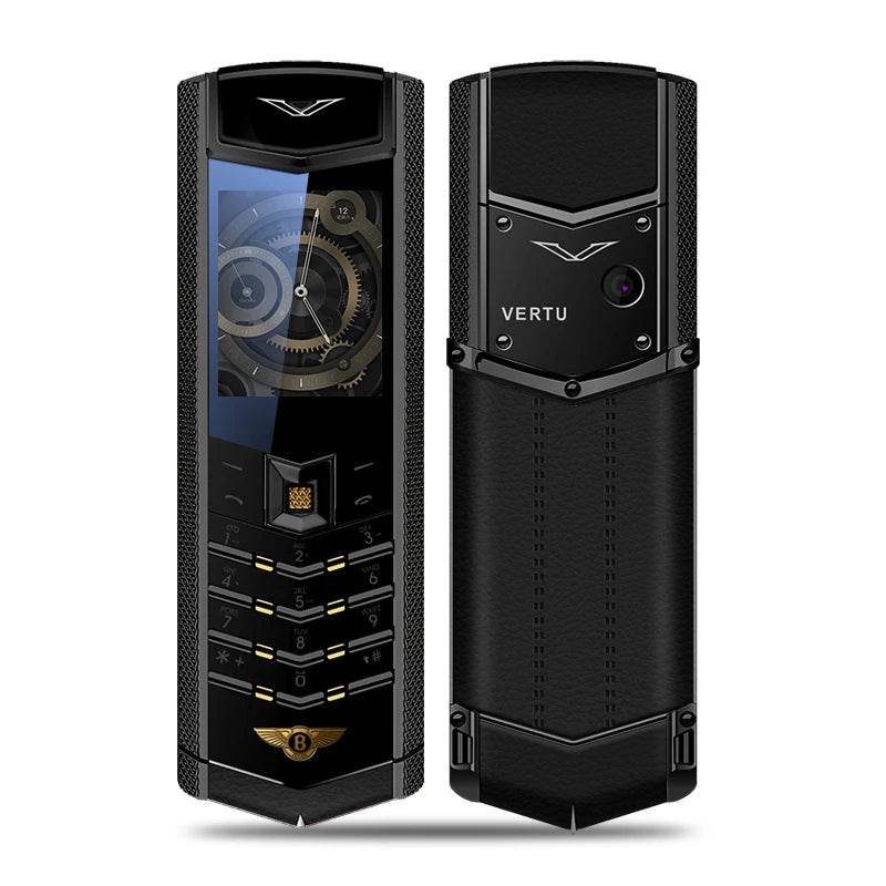 V9 Metal Body Luxury Bar Phone K9 Dual Sim Bluetooth Dialer Senior Mobile Cellphone Invisible Keyboard Support Russian Keyboard - Price Value Store