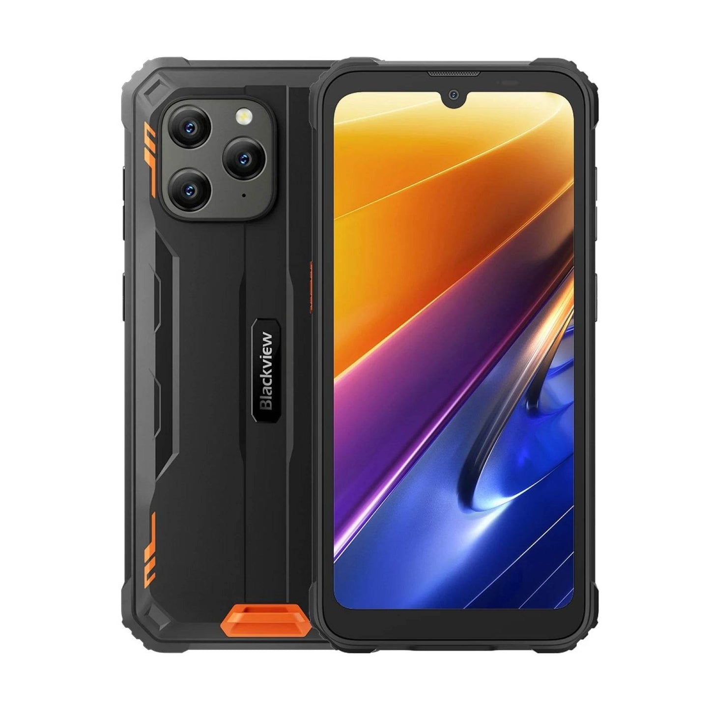 Blackview BV5300 Plus Rugged Phone 8GB 128GB Andriod 13 Helio G72 6.1'' HD Display 6580mAh 13MP Camera Waterproof 4G Cellphone - Price Value Store