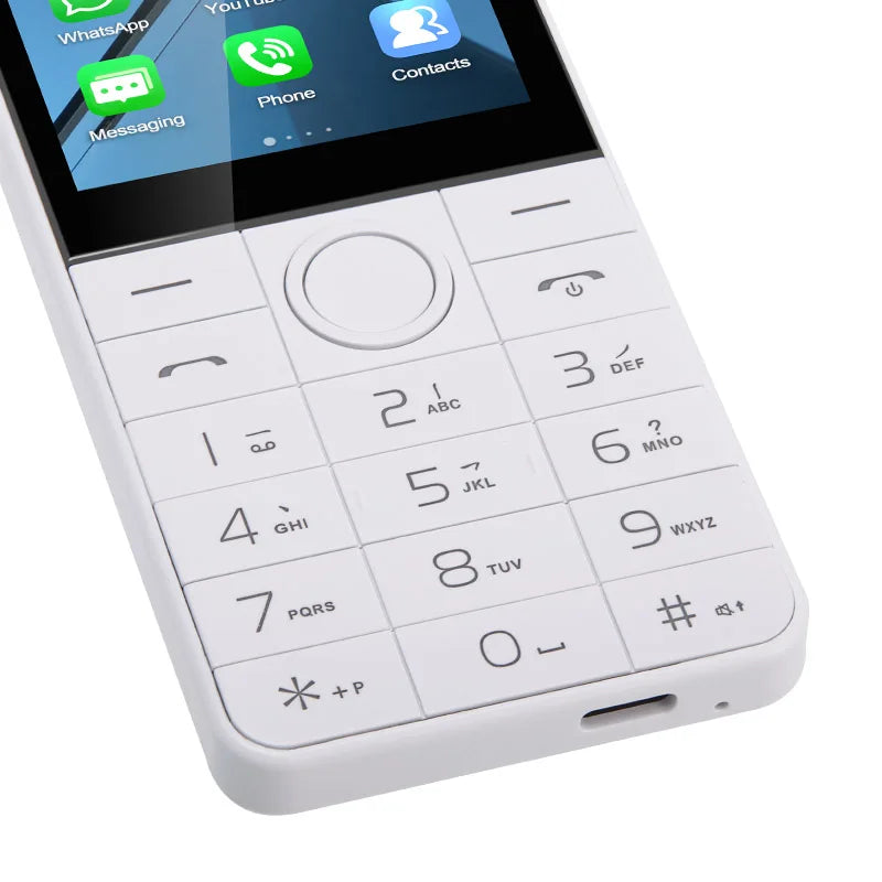 UNIWA DOOV R77 4G Mobile Phone Smart Touch Screen Android 13 Keypad Phones 2.8" 3GB +32GB 2100mAh Phone Whatsapp Hebrew Keyboard