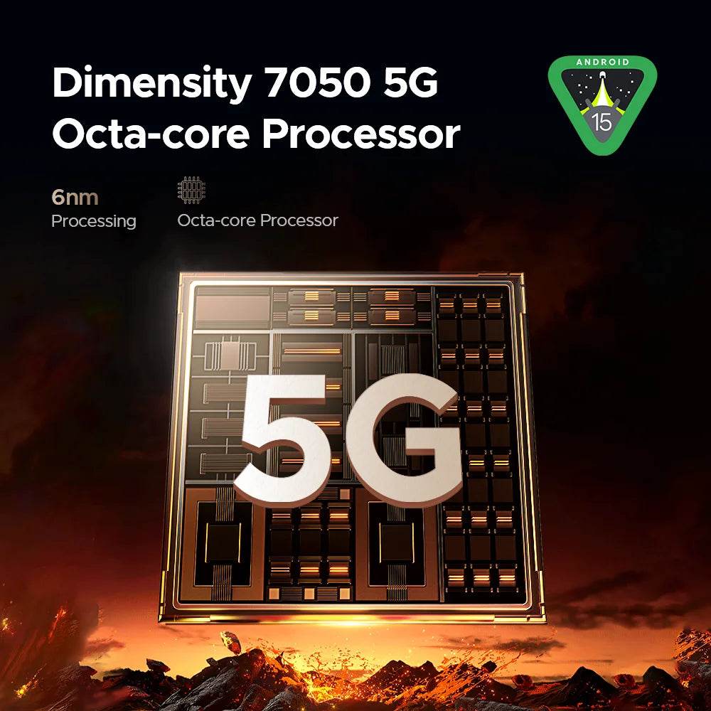 World Premiere DOOGEE Blade20 Turbo 5G Rugged Phone Android 15 Gemini Al 6.6'' HD+ 8GB 256GB AI Dual Camera 10300mAh Battery - Price Value Store