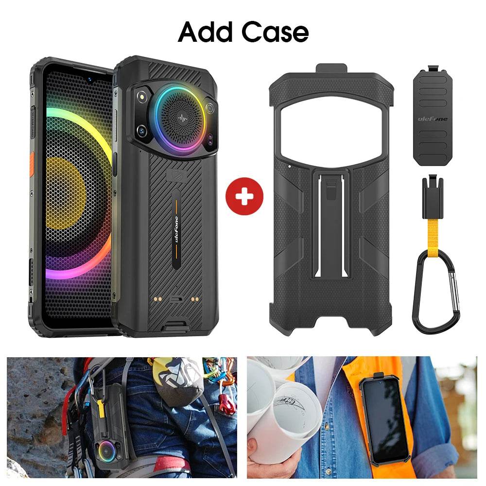 Ulefone Armor 21 Rugged Phone 16GB RAM 256GB ROM Smartphone Android 13 G99 moblie phone 64MP 9600mAh 4G Cellular Global Version - Price Value Store