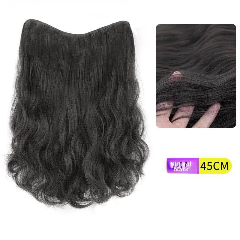 V-Shaped Fluffy Synthetic Hair Wig ? Straight/Curly (50cm/60cm) - Price Value Store