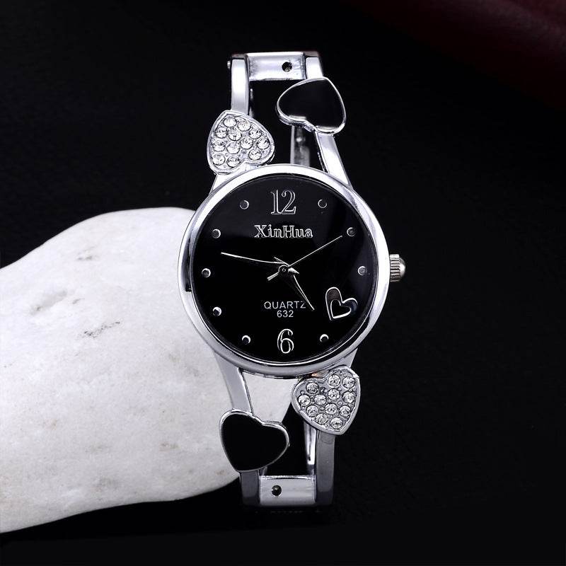 Fashion Diamond Quartz Ladies Bracelet Watch - Price Value Store