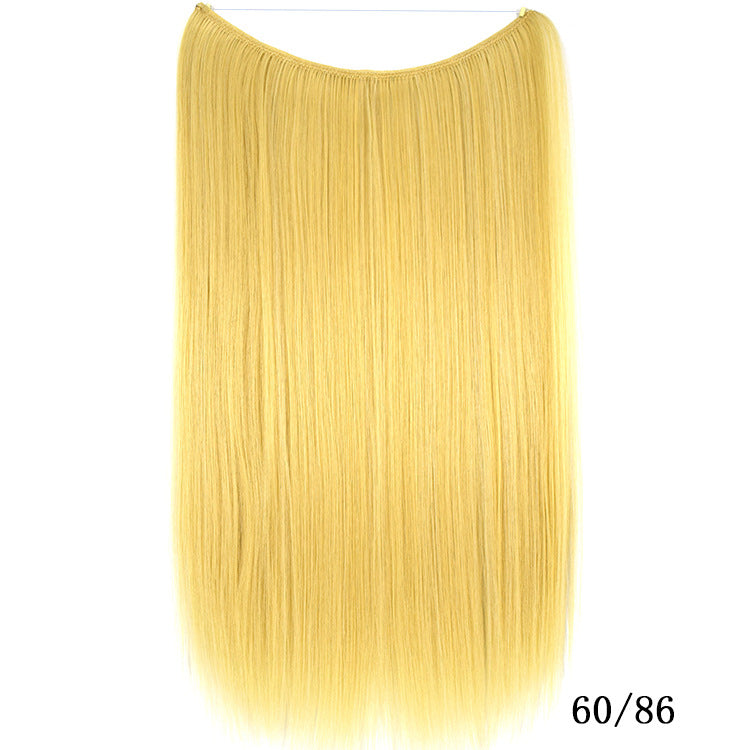 Seamless Straight Synthetic Hair Patch