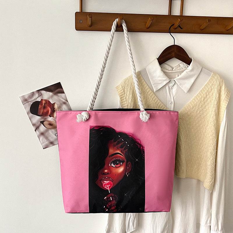 Retro canvas bag - Price Value Store