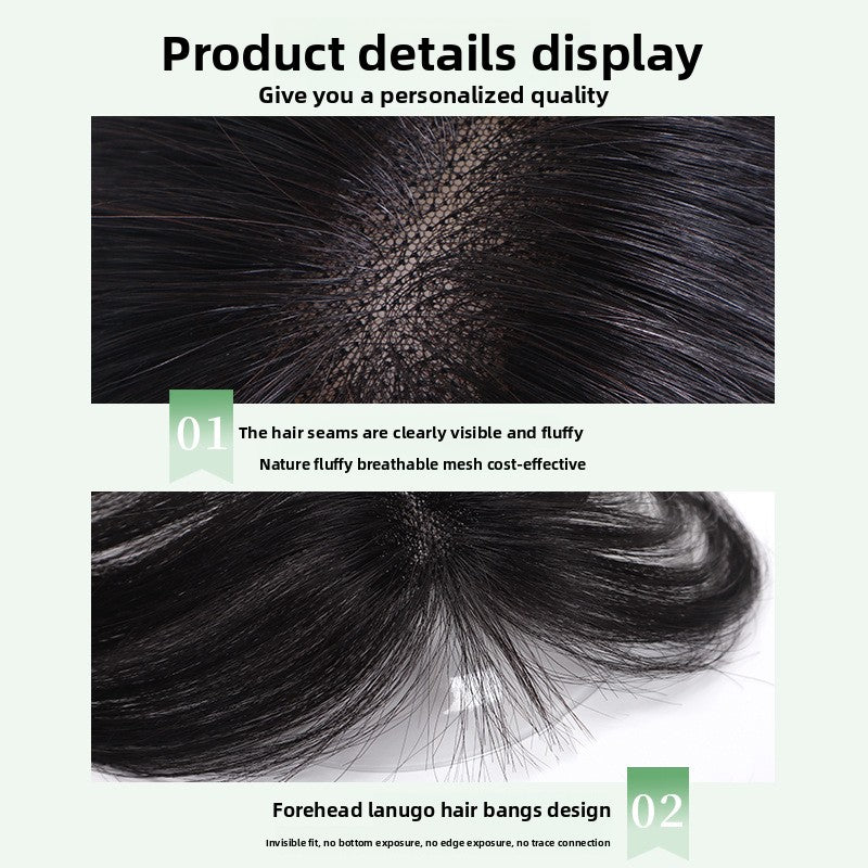 Women's Real Hair Wig Piece