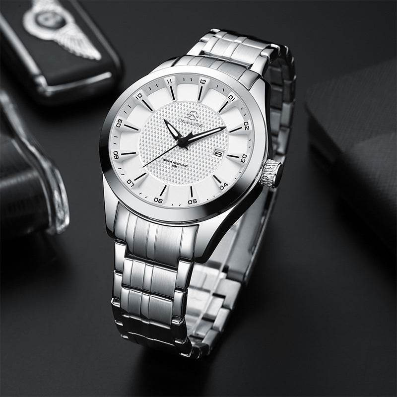 Men's Waterproof Business Quartz Watch - Price Value Store