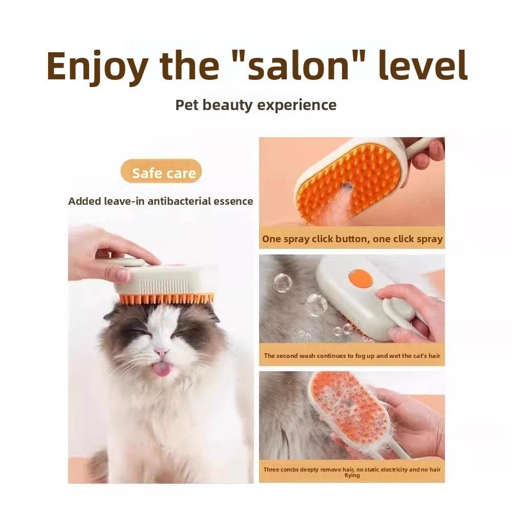 USB Rechargeable Pet Grooming Spray Massage Comb - Price Value Store