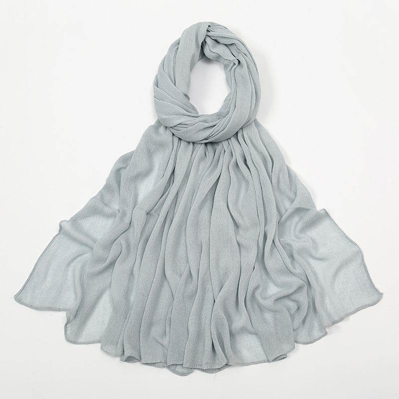 Solid-color simple headscarf - Price Value Store