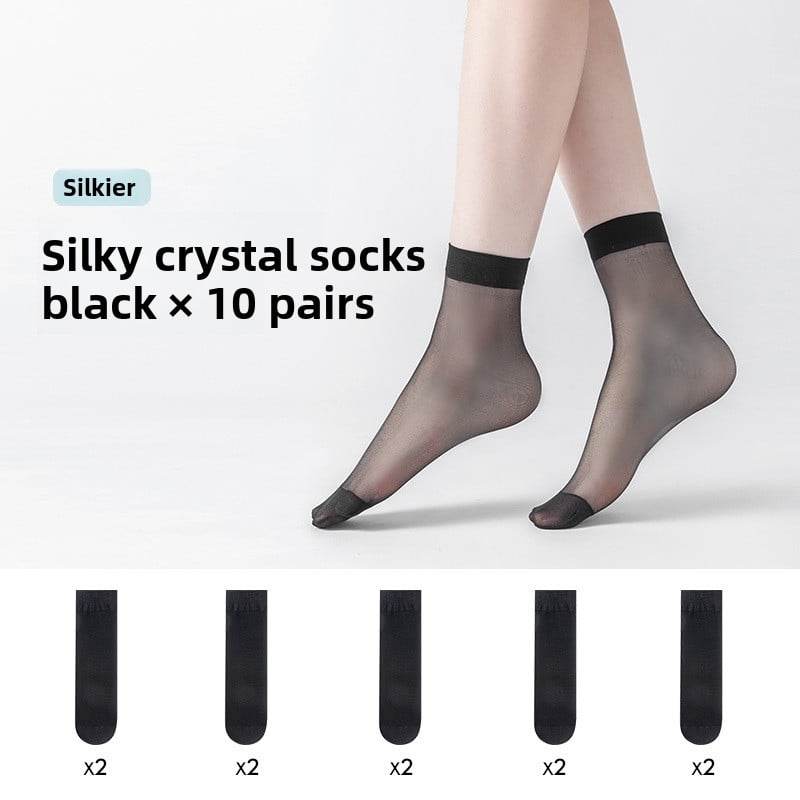 Women's Summer Anti-Snag Invisible Short Stockings - Price Value Store
