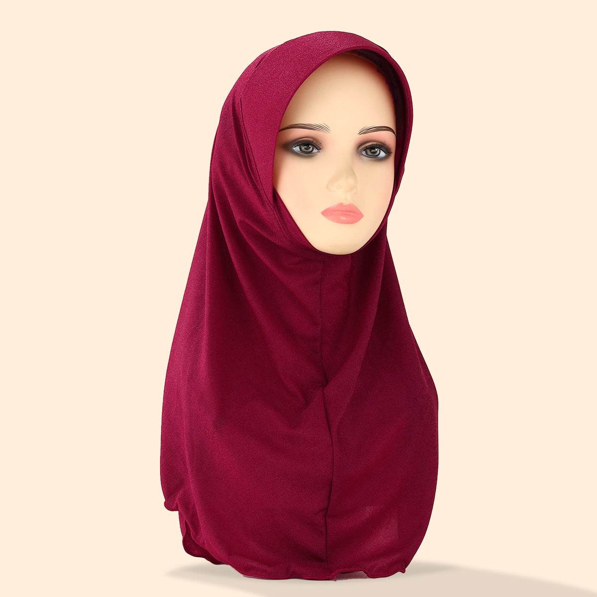 Solid-colored women's headscarf - Price Value Store