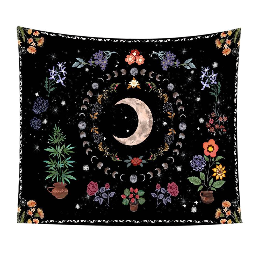 Cross-border exclusive for ins Nordic style hanging cloth custom bedside layout background cloth wall cloth bedroom living room tapestry custom - Price Value Store