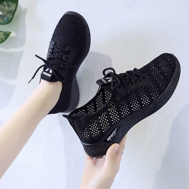 Women's Breathable Mesh Sports Shoes - Price Value Store