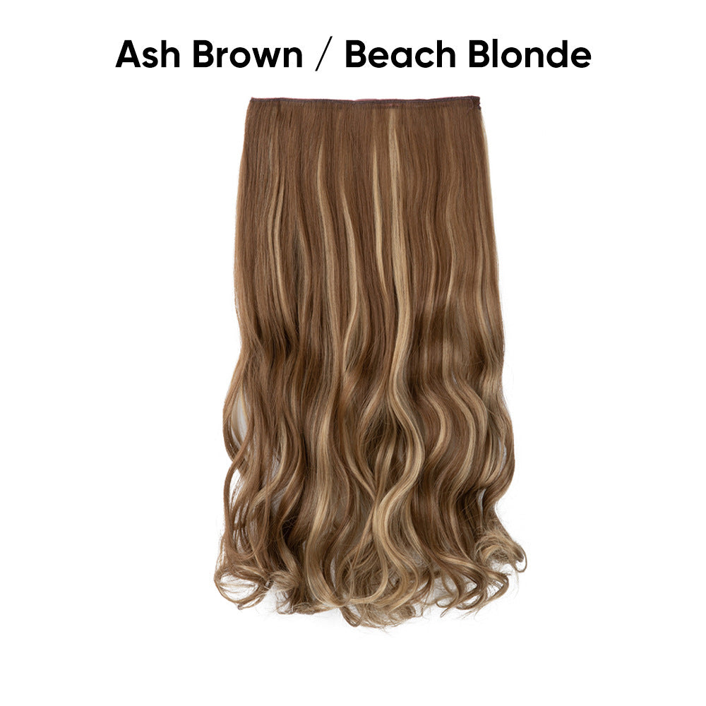 Long Curly Synthetic Hair Extensions with Clips
