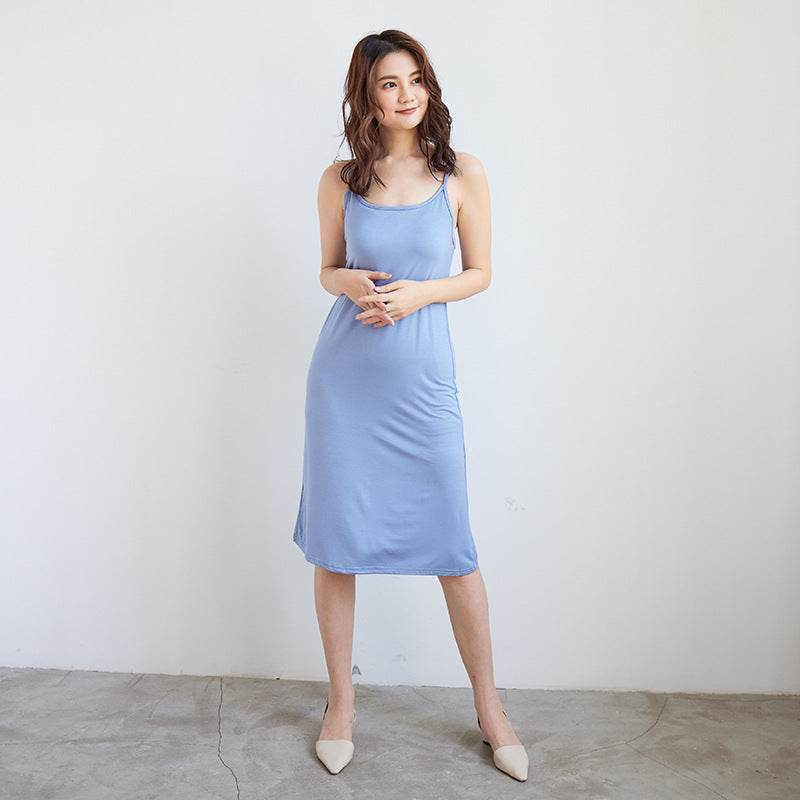 Sleeveless Slip Dress - Loose Fit Casual Inner Skirt - Price Value Store