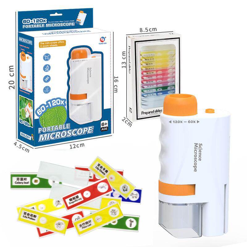 Portable handheld experimental kit for microscopes - Price Value Store