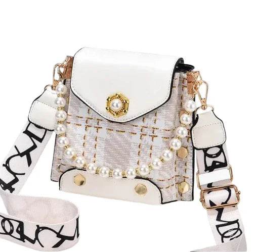 Elegant Pearl Chain Crossbody Bag ? Cute Princess-Inspired Phone Purse for Women - Price Value Store