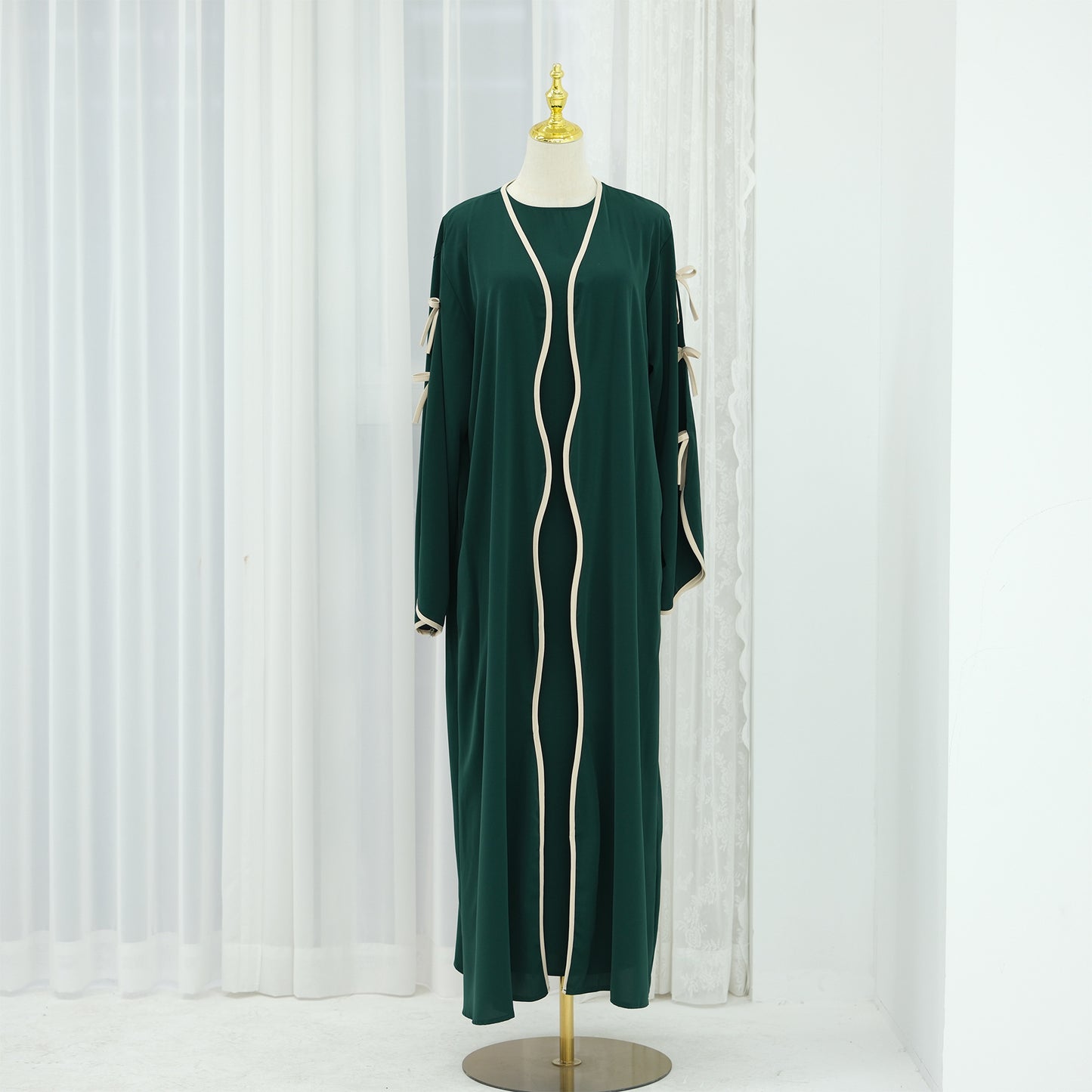 Belted long dress - Price Value Store