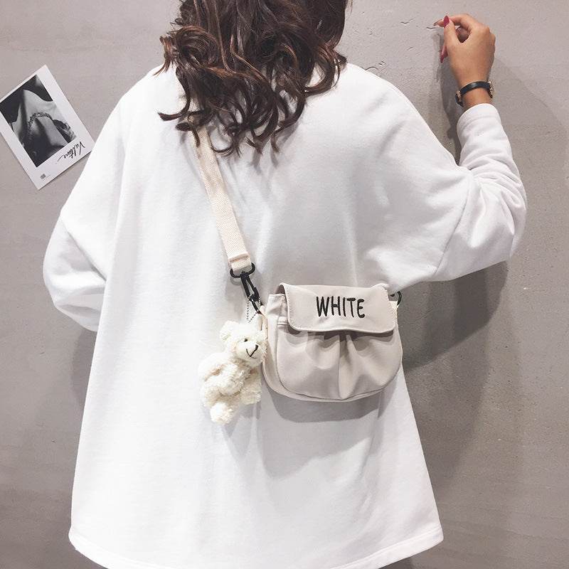 Nylon single-shoulder crossbody bag - Price Value Store