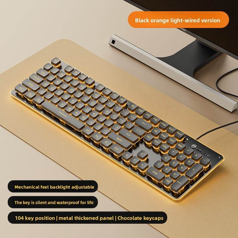 Wired silent keyboard - Price Value Store