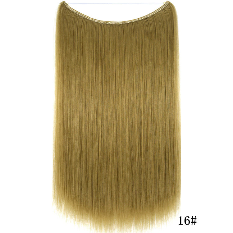 Seamless Straight Synthetic Hair Patch