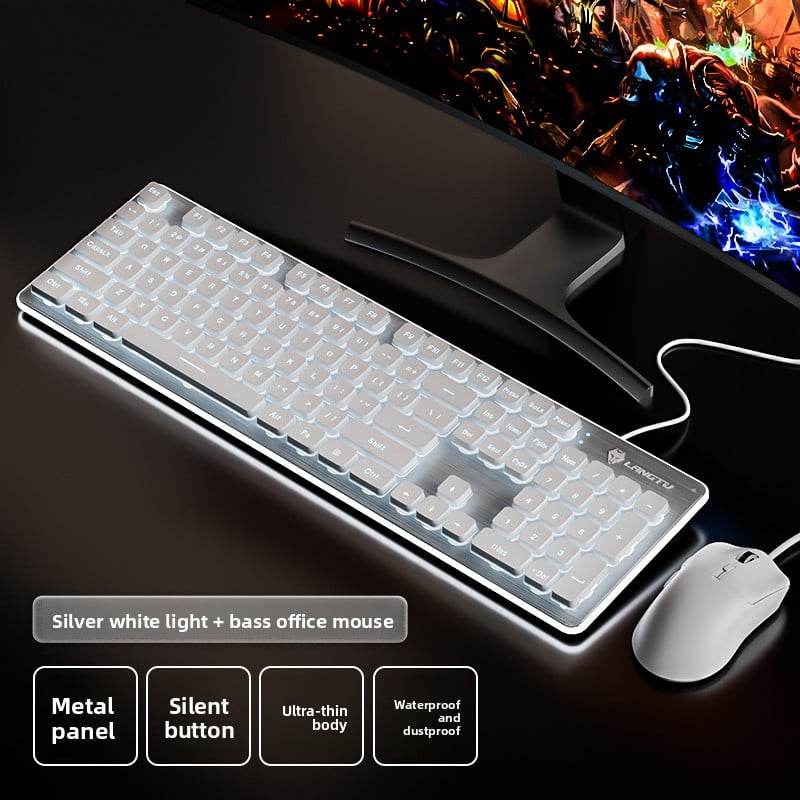 Wired silent keyboard - Price Value Store