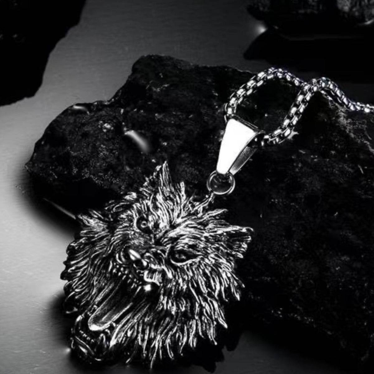 Wolf head necklace - Price Value Store