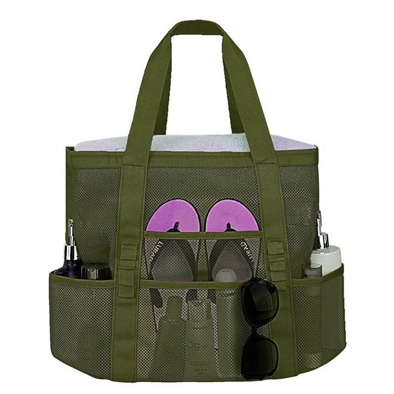 Large Capacity Foldable Mesh Beach Bag for Swimming and Travel - Price Value Store
