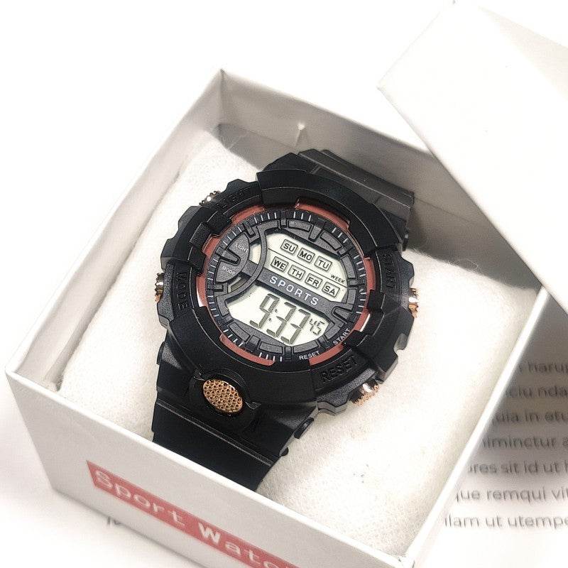 Fashionable sports multi-functional electronic watch - Price Value Store