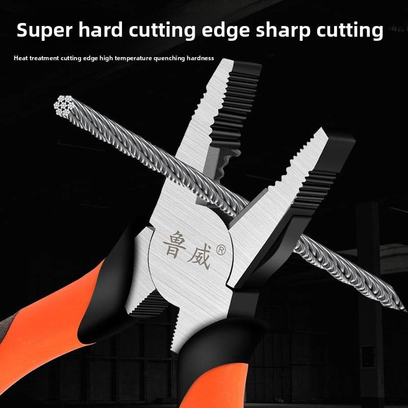 Heavy-Duty Multifunctional Pliers ? Anti-Slip Long Nose, Diagonal & Wire Cutter - Price Value Store