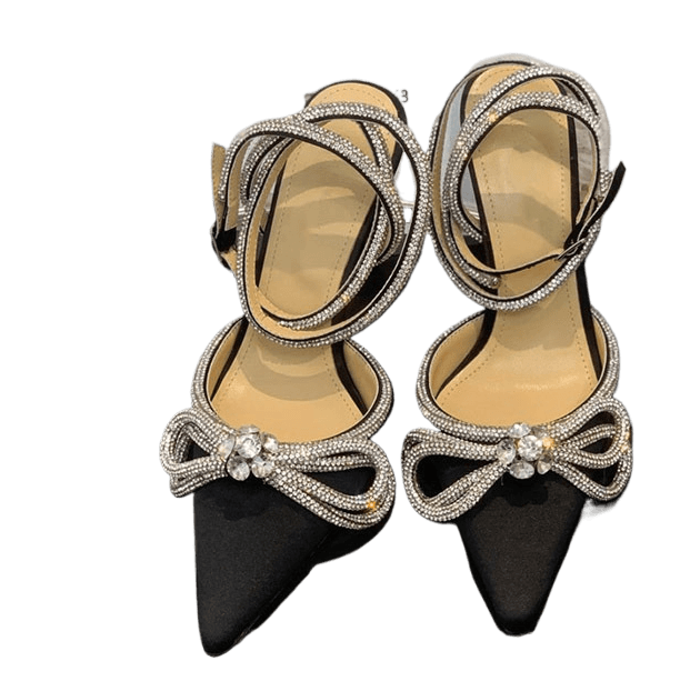 Baotou High Heel Pointed Toe Sandals - Price Value Store