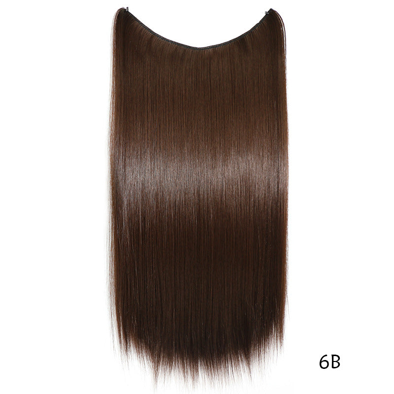 Seamless Straight Synthetic Hair Patch