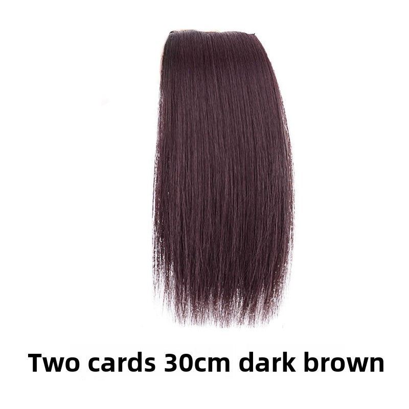 Wig Pad Hair Piece Simulation Hair Lengthened Pad Hair Piece