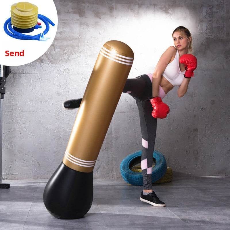 Inflatable fitness boxing column untoppleable figure - Price Value Store