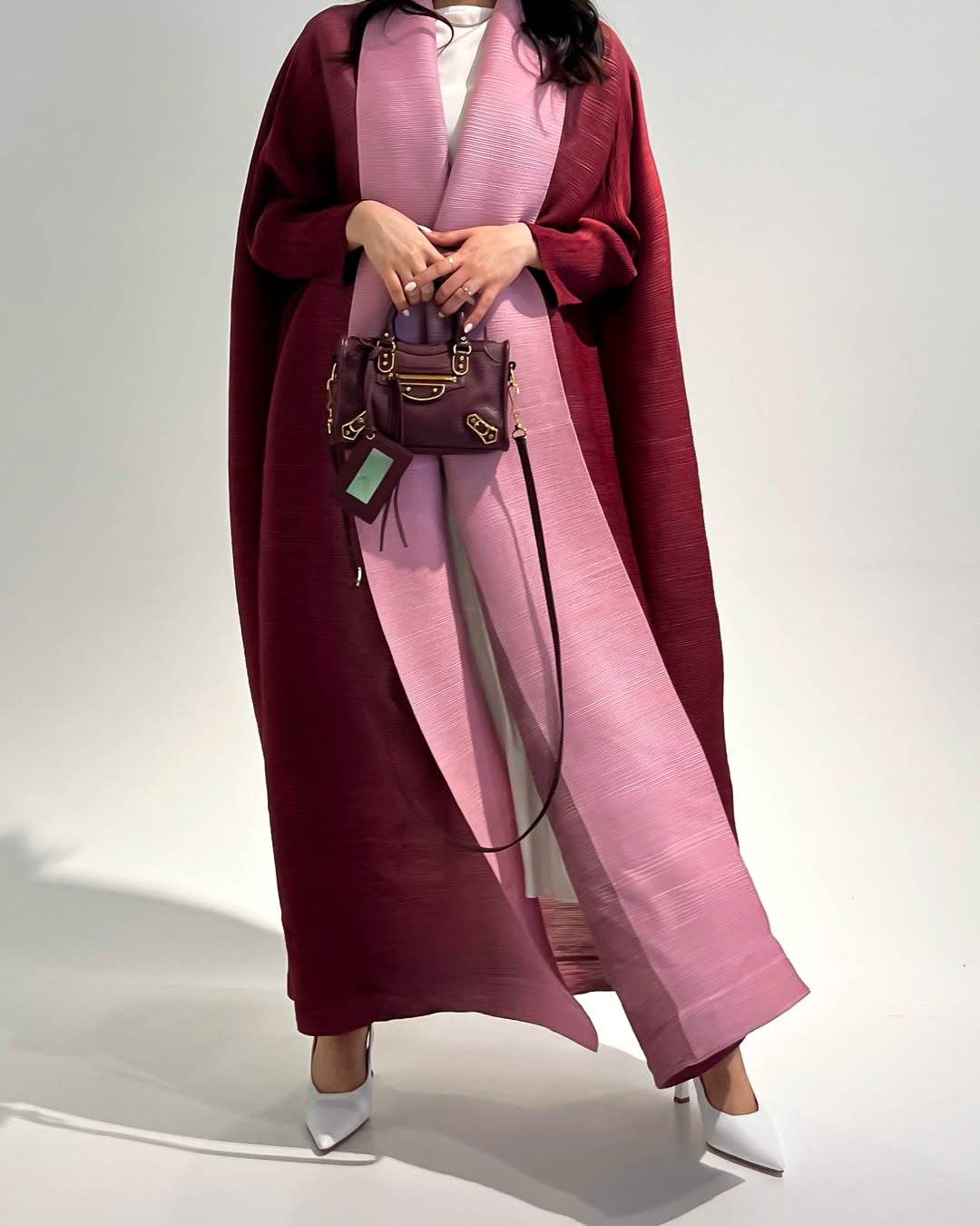 Embroidered floral robe - Price Value Store