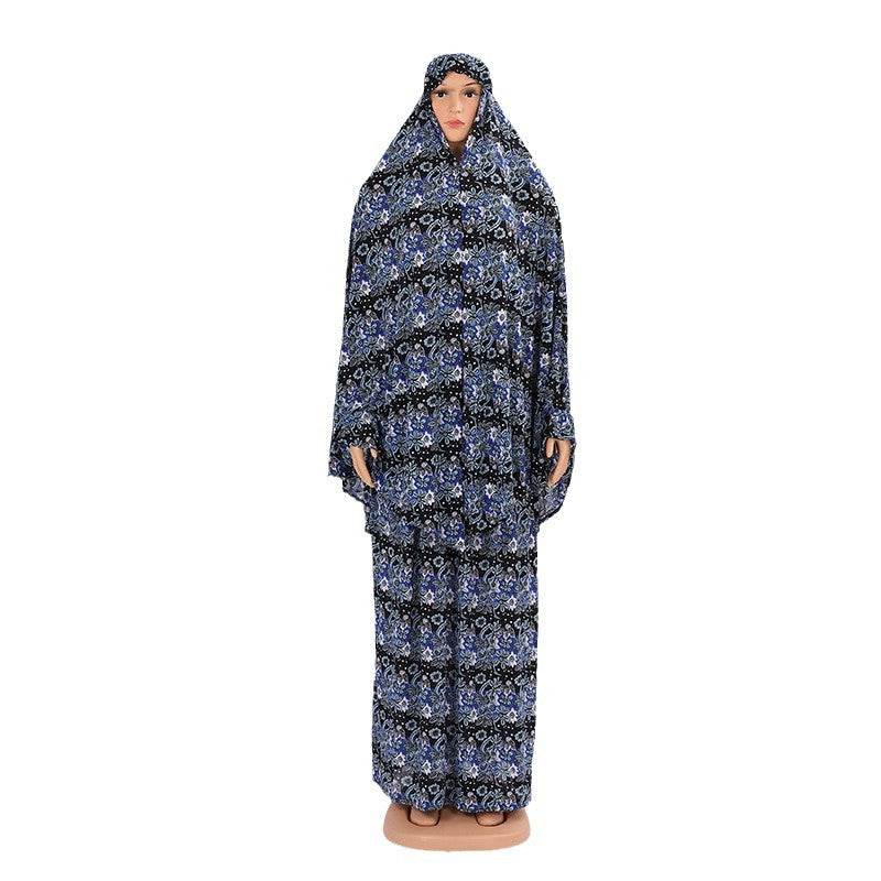 Fashion Printed Hooded dress - Price Value Store