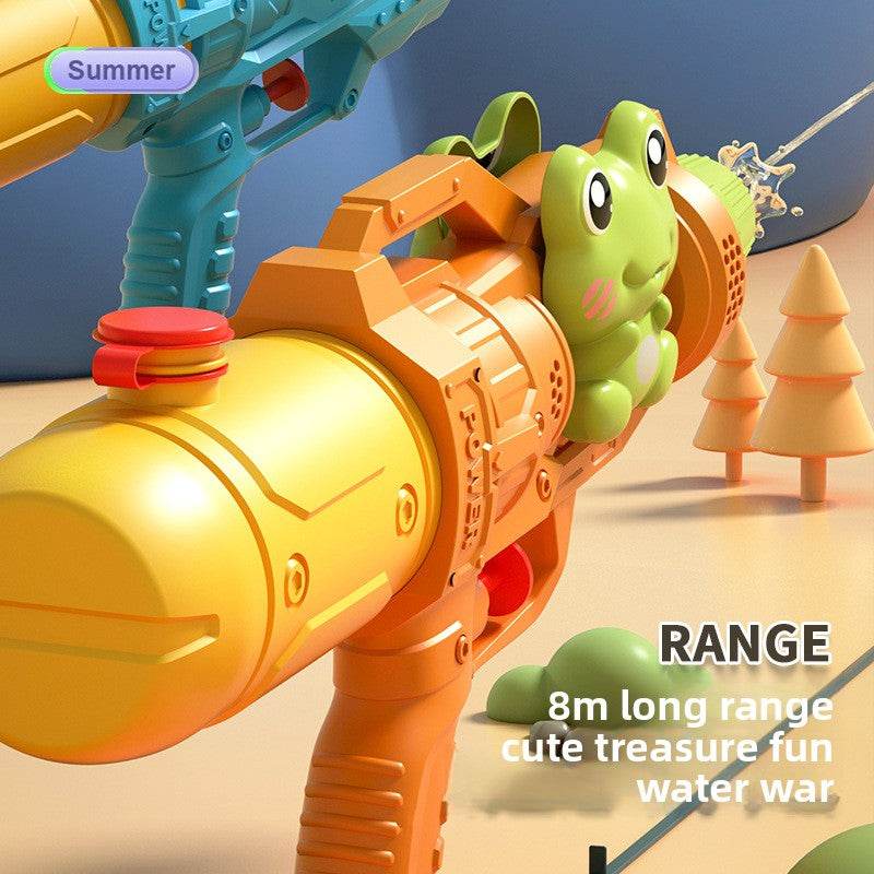 Double-nozzle dinosaur duck water gun water splashing toy - Price Value Store