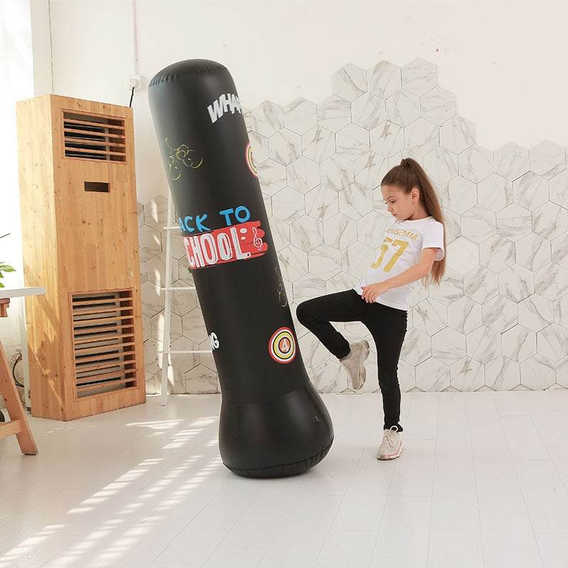 Inflatable fitness boxing column untoppleable figure - Price Value Store