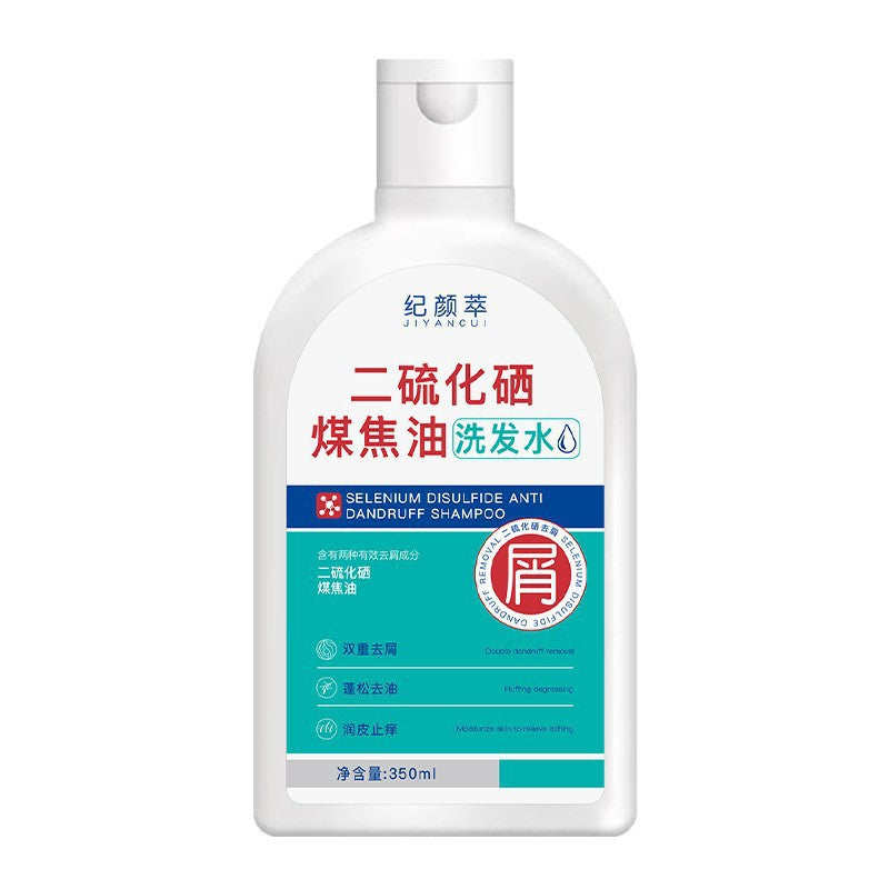 Selenium disulfide shampoo for dandruff removal and oil control