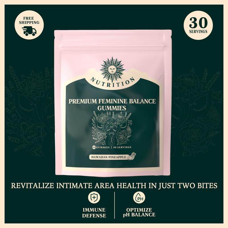 Female Balance Support Gummies - Natural Ingredients, 60ml - Price Value Store
