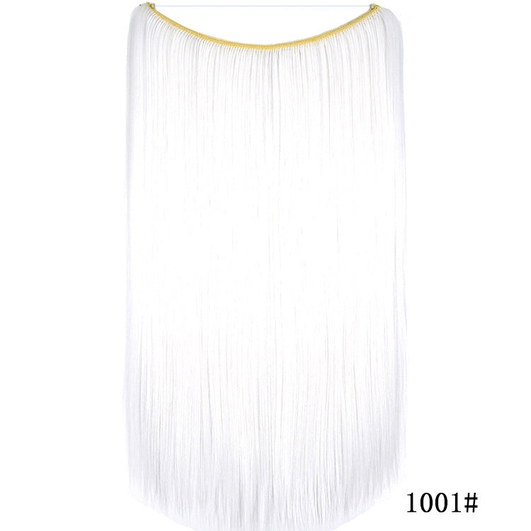 Seamless Straight Synthetic Hair Patch