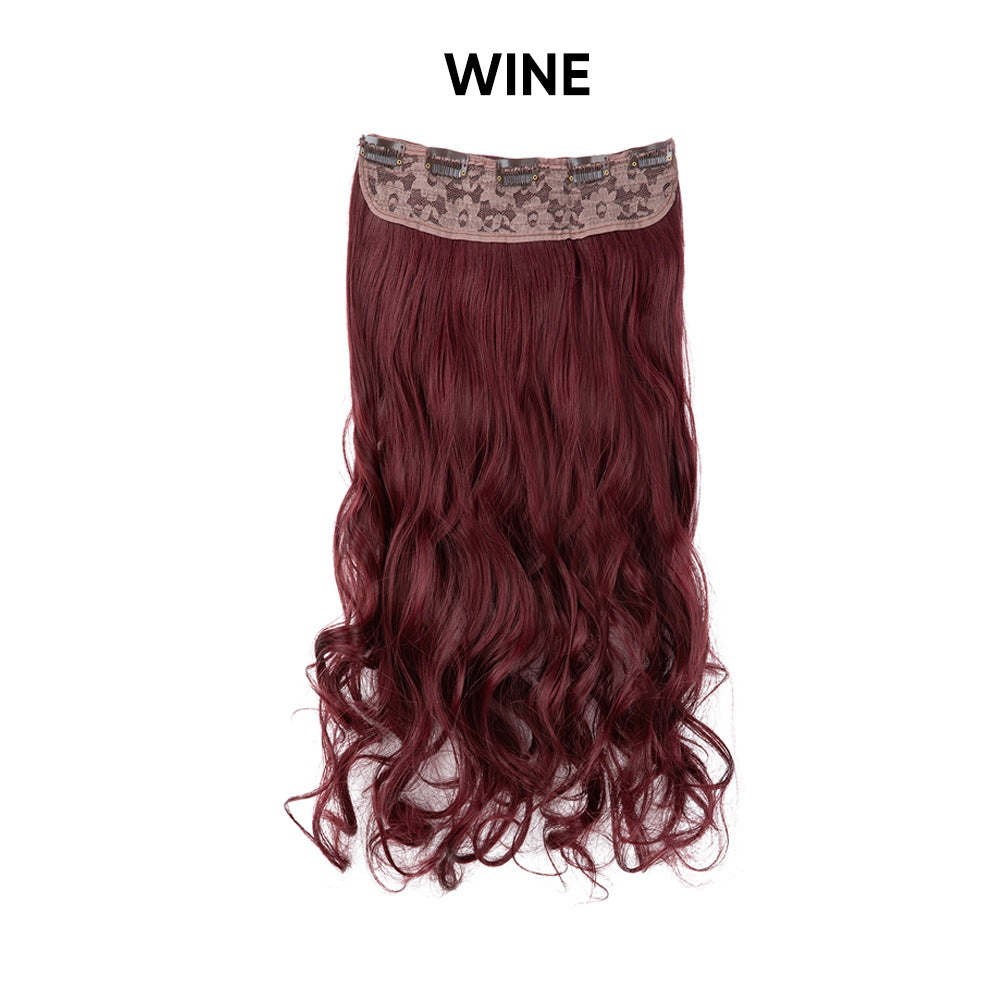 Long Curly Synthetic Hair Extensions with Clips