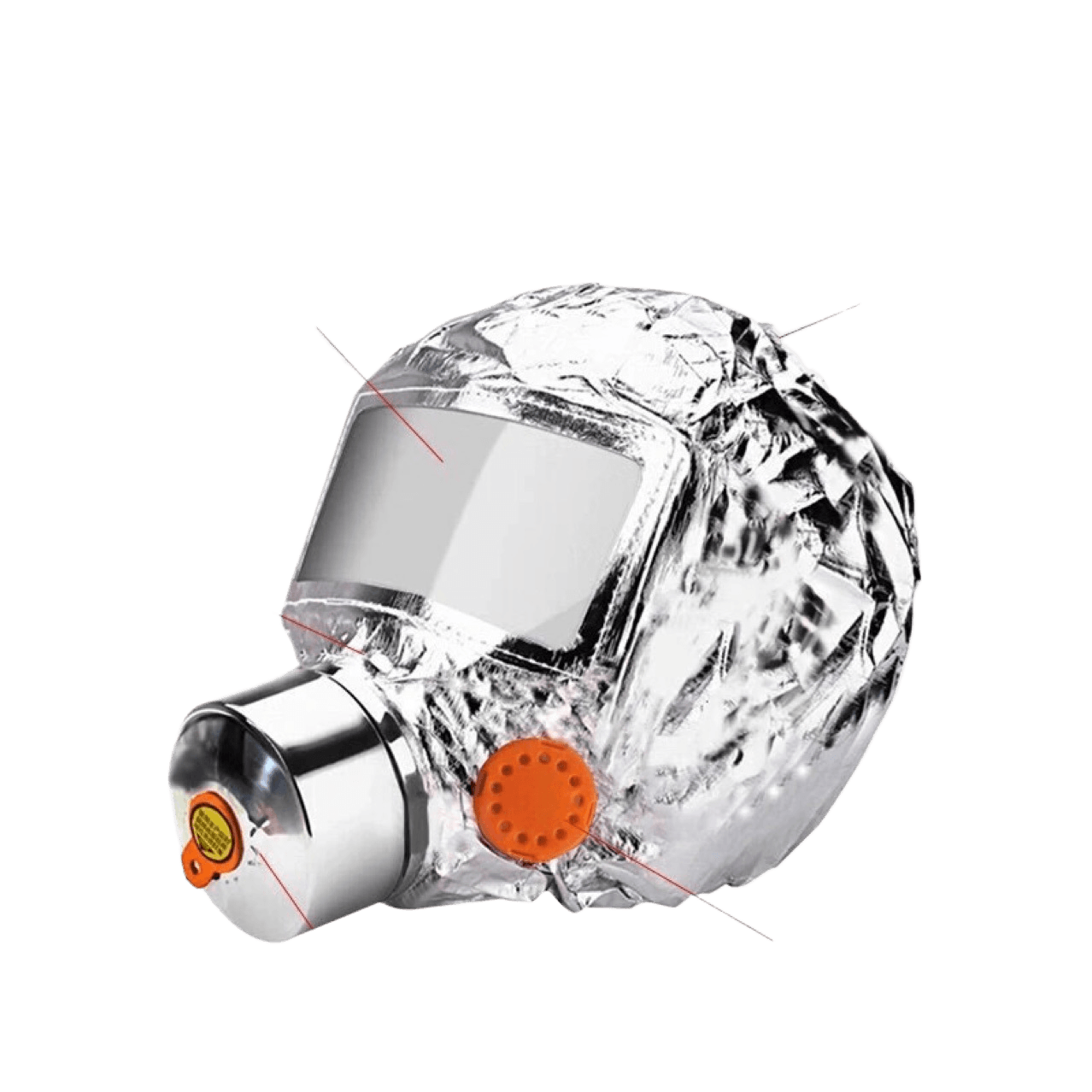 Fire Escape Smoke Mask - TZL30 Anti-Toxic Gas Mask with Breathing Valve - Price Value Store