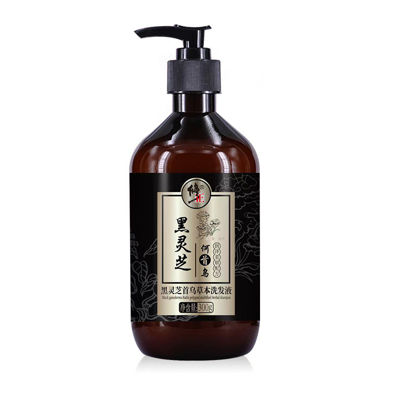 Modified Black Ganoderma Shouwu Plant Extract Shampoo