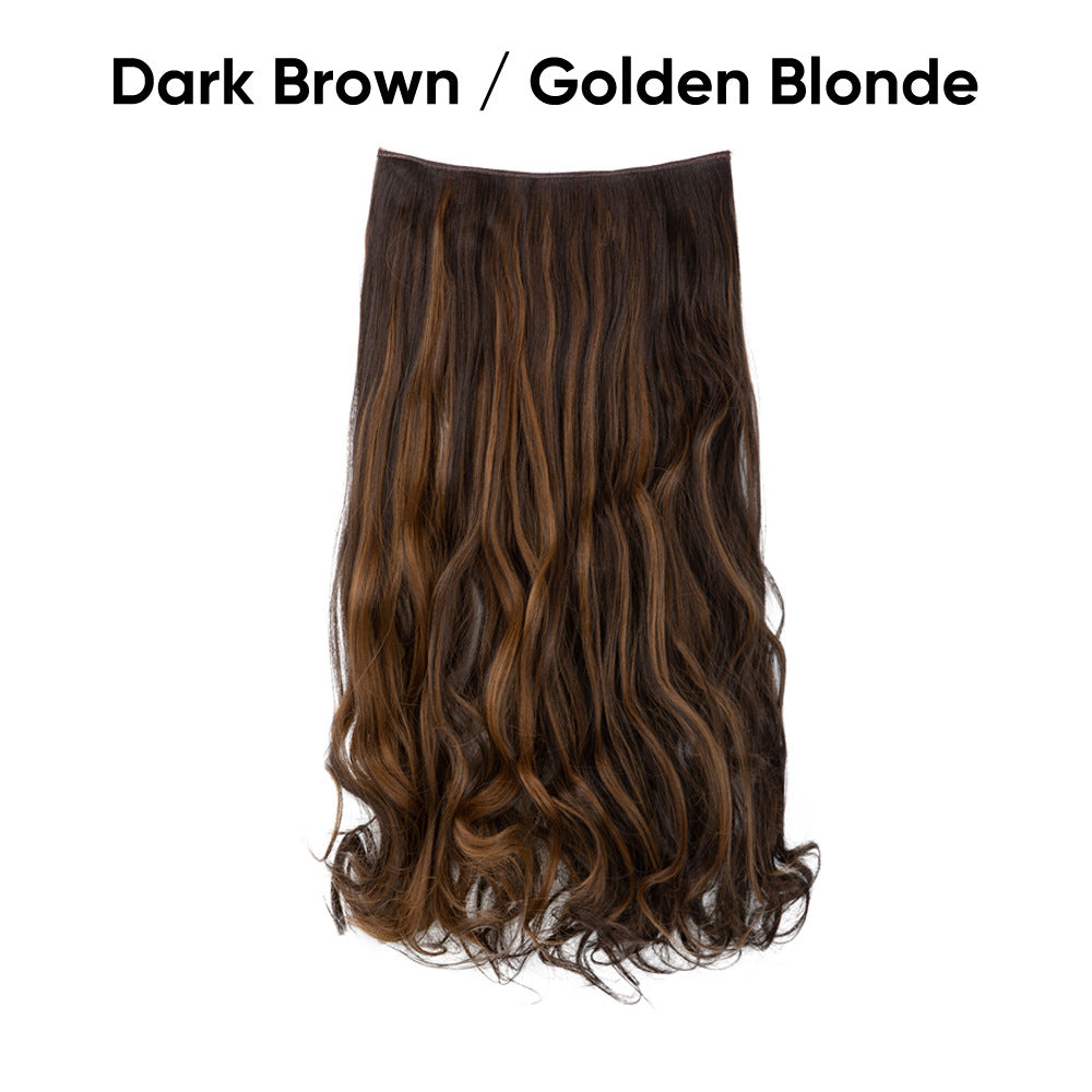 Long Curly Synthetic Hair Extensions with Clips