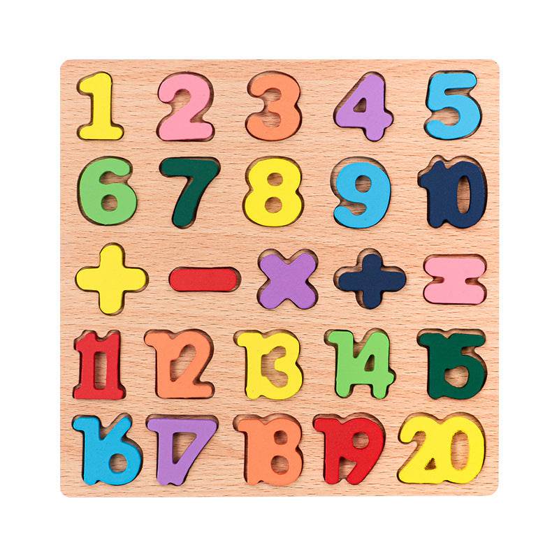 Wooden Educational Puzzle Board for Kids - Price Value Store