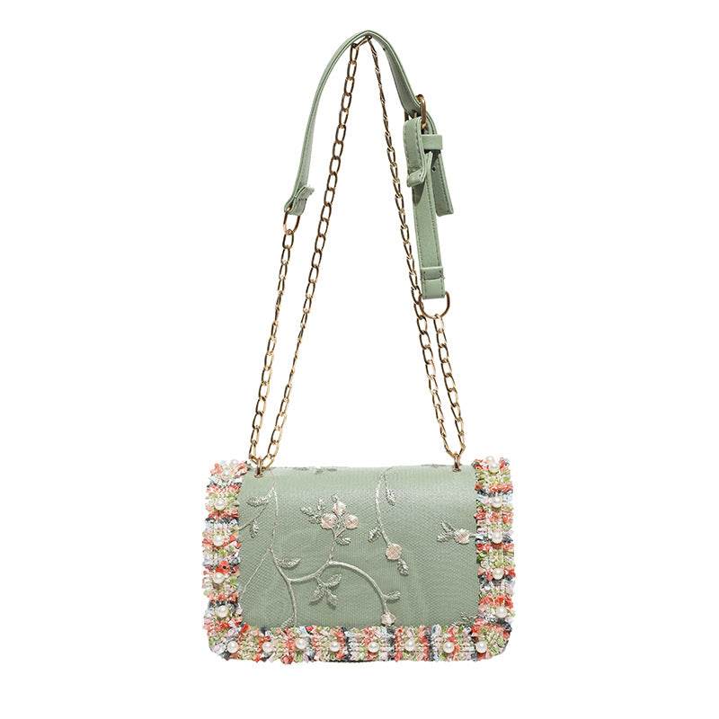 Tote Small Bag New Lace Crossbody Chain Shoulder Bag Fashion Women's Bag - Price Value Store