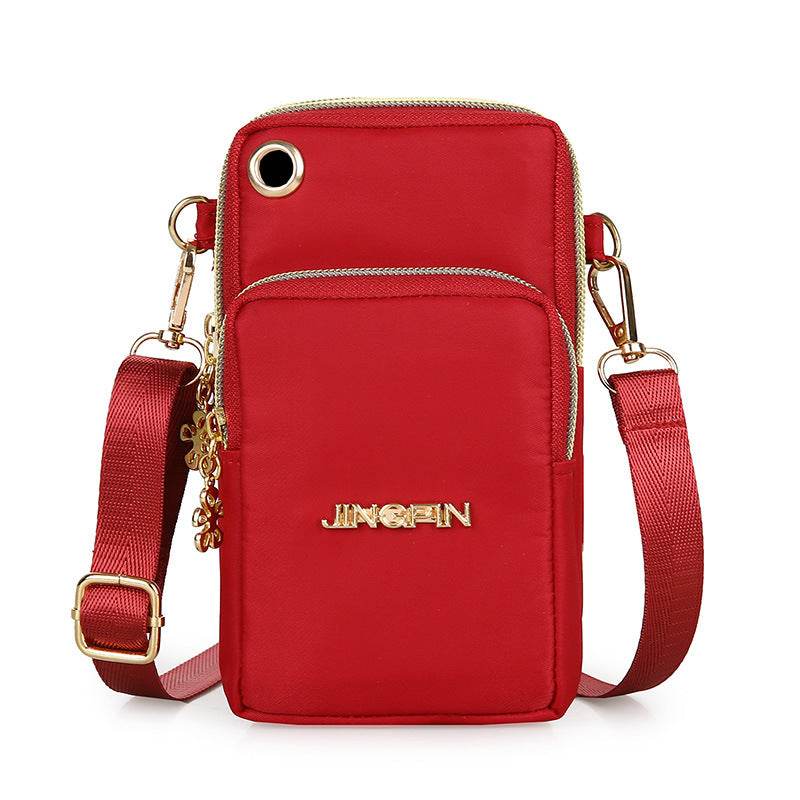 Three-Layer Mobile Phone Cross-Body Bag - Price Value Store